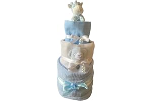 Gâteau de couches pour garçon - Cadeau de fête pré-natale