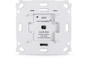 Homematic IP 142720A0A/142720A0B, Actuador de atenuación para interruptores de marca