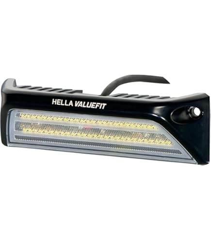 HELLA 1G0 996 263-511 LED-Arbeitsscheinwerfer - Modul 90i - 12/24V - Einbau/Schraubanschluss - 4-Punkt Befestigung - Weitreichende Ausleuchtung - Stecker: DEUTSCH Stecker