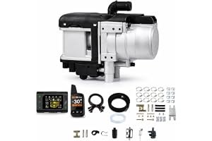 XmyXGAR 12 V 5 KW hydronisk kylvätskevärmare, med SIM-app-kontroll, 700 m LCD-fjärrkontroll och smart strömbrytare, flytande