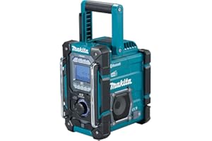 Makita DMR301 DAB/DAB+ Job Site Radio with Bluetooth – Batteries and Charger Not Included
