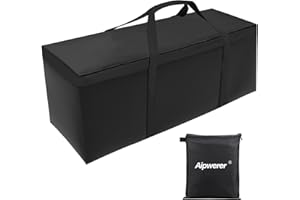 Aipwerer Torba do przechowywania choinki, wodoszczelna tkanina Oxford 600D, przechowywanie z uchwytem do noszenia, na choinkę, bombki bożonarodzeniowe, dekoracja bożonarodzeniowa (200 x 60 x 75 cm)