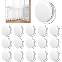 16 Paar Duschvorhang Magnete - Gardinenbeschwerer Für Bad & Outdoor