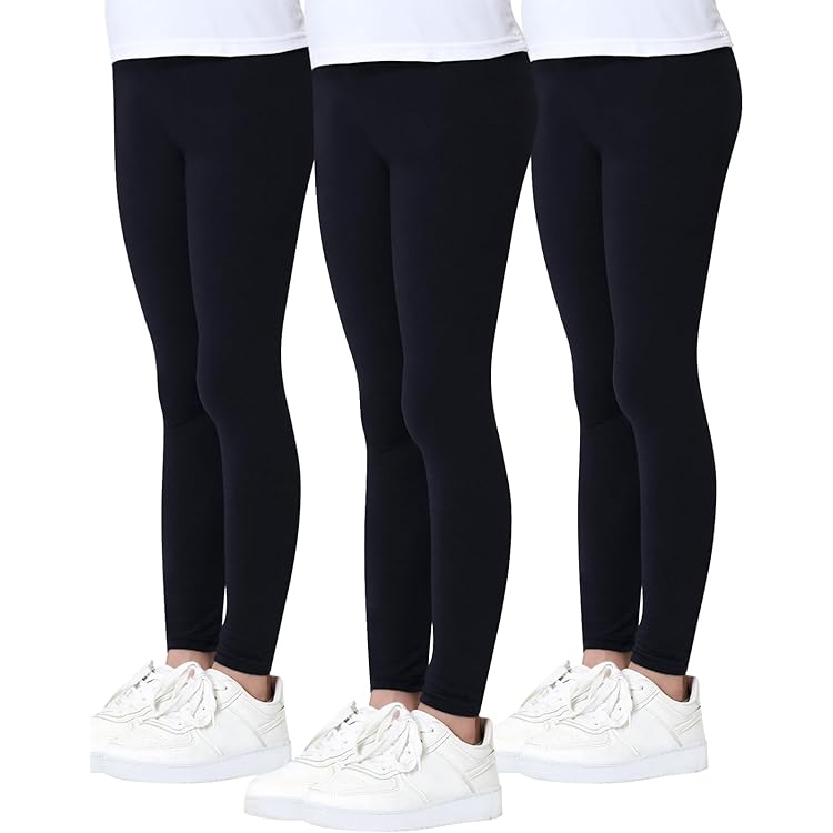Moitiy 3 paar leggings meisjes kinderen sportleggings broek