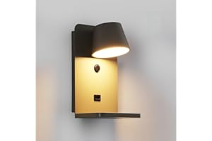 B·LED BARCELONA LED Applique da parete con porta USB BASKOP W - 6W - Base di ricarica wireless