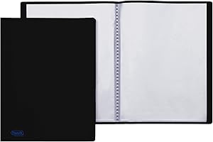 Favorit, Portalistino, 50 Buste Lisce, 22 x 30cm, Nero