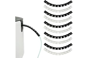 Heyshapeing Halterung für Sauerstoffschlauch, Stützen für Sauerstoffschlauch, hält Sauerstoffschlauch vor Knicken, kompatibel mit Sauerstoffkonzentrator, tragbarem Sauerstoffschlauch, 10 Stück