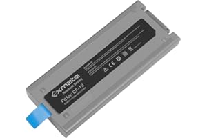 Exmate Batterie Ordinateur Portable pour Panasonic Toughbook CF19 CF-19 MK1 / 2/3/4/5/6/7/8 Notebook CF-VZSU48 CF-VZSU48R CF-VZSU58U CF-VZSU28 CF-VZSU50 [ 10.65V 5200mAh]