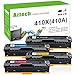 Price comparison product image Aztech 4 Pack XXL Compatible for HP 410X CF410X CF411X CF412X CF413X(HP 410A CF410A) Toner Cartridge for HP Color LaserJet Pro MFP M477fdw M477fnw M452dn M452nw M477fdn M377dw M477 M452 Printer