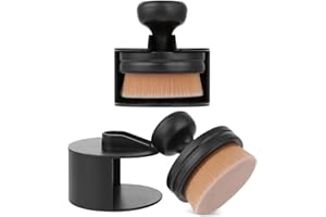 Amabro Cepillo de limpieza de neumáticos de coche, cepillo de limpieza de neumáticos con cubierta de soporte, aplicador suave de brillo de neumáticos, cepillo de detalles de alta densidad para