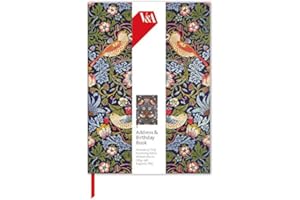 MUSEUMS & GALLERIES Address & Birthday Book - Strawberry Thief Design
