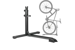 Mimoke Support vertical pour vélo - Support de sol droit pour le rangement des vélos à l'intérieur - Garages et appartements (une pièce)