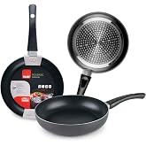IBILI 405014 Indubasic Frying Pan, Black, 14 cm
