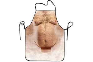 XPEX Delantal de cocina para hombres Delantal de barbacoa para hombres Novedad divertida Cocina Cocina Barbacoa Fiesta Delantal de cosplay Delantal de cocina para asar, Restaurante, Jardín, Barbacoa