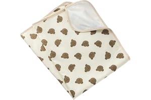 Waterproof Washable Leak-Proof Soft Absorbent Pee Diaper Changing Mat | Kids Crib Mattress Pad Soft Absorbent Leak-Proof for Girl Adult Bassinet Bedside Couch Mattress Training