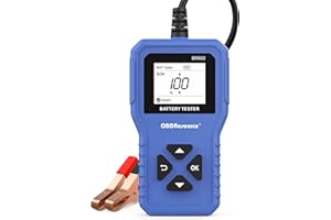 ‎OBDRESOURCE Autobatterie tester 6V 12V 24V Autobatterie messgerät-Tester, BM550 100-2000CCA Batterietester kfz Ladesystem Test-Scan-Tool Digital Battery Alternator Analyzer für PKW-LKW ATV SUV Boot