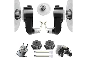 POLYNX 2PCS Hohe Drehzahl 12Volt RS550 40000RPM Motorgetriebe für Kinderauto,12V Motoren Werden in Kinderfahrzeug Ersatzteile für Kinder,kostenloser Koppler