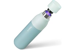 LARQ Bottle PureVis – una Botella de Agua Que se Limpia Sola y un Sistema de purificación de Agua, 500ml, Seaside Mint