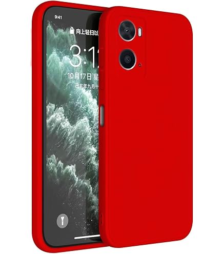 Custodia Topme Per OPPO A76 / A96 – Silicone TPU Con Texture Pelle E Dettaglio Metallico, Viola Chiaro