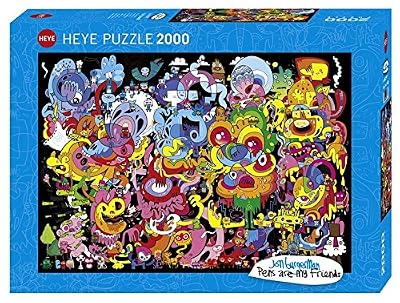 Heye - Puzzle New Psychedoodlic 2000 Pièces, 29767