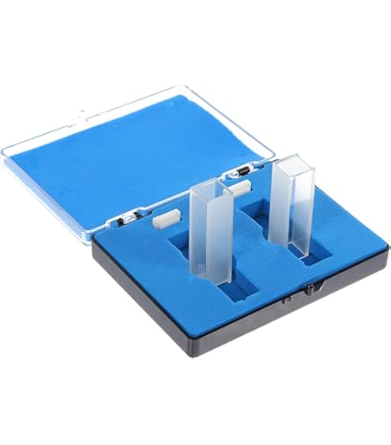 2 Cuvette In Quarzo Per Spettrofotometro - 10mm Percorso Ottico, Capacità 3.5ml - Foto 6
