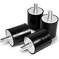 4 Pack New Upgrade Tamper Rubber Shock Mount Compatible with Wacker Neuson Plate Compactor Rammer WP1540 WP1550 VP1135 VP1340 VP1550 VP2050, Vibration Isolators/Shock Absorber 5100016316