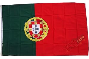 FLAGGENFRITZE XXL Drapeau Portugal 150 x 250 cm