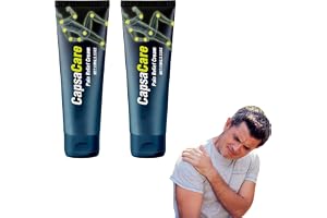 Riktad komfortkräm - Fot- och nervkomfortkräm - Capsaicin-lotion med Arnica & Menthol - Lugnande topisk lotion för muskler oc