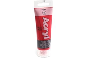 PRIMO Hobby & Professional - Colori Acrilici Fini Professionali +14 Anni, Tubo 75 ml Colore dal Finish Opaco Coprente, Pittura Acrilica Permanente per Dipingere e Decorare, Découpage e Hobby Creativi