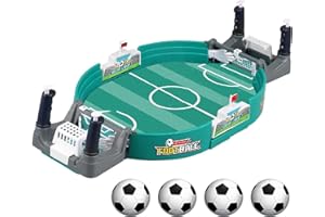 JUNBAOYYDS Mini Juego de Fútbol, Mini Futbolín de Mesa de Fiesta, Juegos Interactivos Padres e Hijos, Juegos de Mesa de Fútbol, Juguetes Educativos Interactivos Entre Padres e Hijos