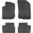 DBS Tappetini Auto In Gomma Su Misura Per BMW Serie 1 E81/E87 – Set 4 Pezzi, Antiscivolo, Bordi Rialzati