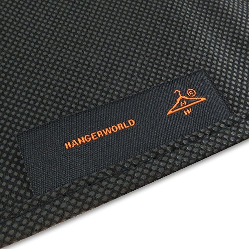 Kleidersack schwarz 137 cm atmungsaktiv Hangerworld - 3