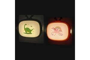 ‎ANNMORE Nachtlicht Steckdose Kinder Einhorn Steckdosenlicht Dinosaurier Stilllicht Babyzimmer Einschlafhilfe Geschenk Neugeborenes