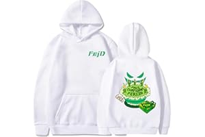 HIAPES Sudadera con Capucha Feid Ferxxo Sudadera Gráfica Hip Hop Singer 90s Retro Prendas De Abrigo Primavera Otoño Hombres Mujeres Moda Casual Pullover Chaqueta De Gran Tamaño