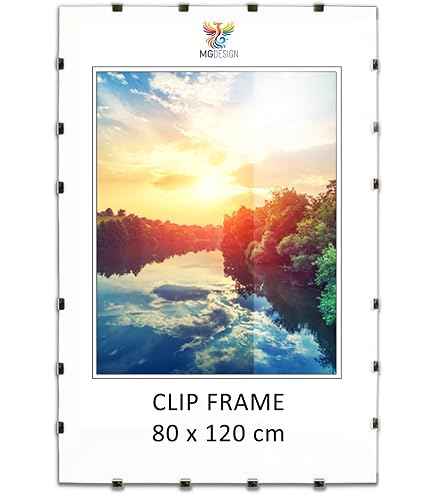 Marcos sin bordes Quadro Clip de 8x10 pulgadas Marcos sin bordes Quadro Clip de 8x10 pulgadas