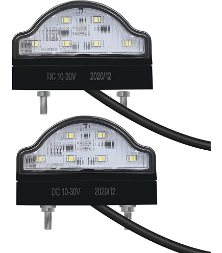 Lampe Plaque Remorque Lot 2 Éclaireurs Plaque Immatriculation Rebadis - Ampoules 12V C5W, Pour Remorque/Caravane Ampoules C5W Lampe Plaque Remorque Lot 2 Éclaireurs Plaque Immatriculation Rebadis - Ampoules 12V C5W, Pour Remorque/Caravane Ampoules C5W