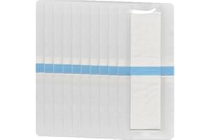 NICECONE 10PCS Waterproof Dressings for Wounds, Large 10x25cm Clear Adhesive Bandage with Absorbent Pad, Hypoallergenic Surgical Dressing for Post-Op, Swimming, Shower & Tattoo Aftercare