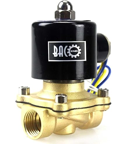 Magnetventil 1/8" 2-Wege Messing – Stromlos Offen Für Luft & Wasser, DC12V/DC24V/AC220V Magnetventil 1/8" 2-Wege Messing – Stromlos Offen Für Luft & Wasser, DC12V/DC24V/AC220V