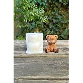 Rufus Concept Shaggy Bear Small Silicone Candle Mold