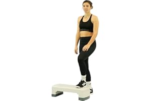 ‎FJOERDESPORTS Fjoerdesports Fitness Steppbrett höhenverstellbar, Stepper für Workouts & Aerobic, Trainingsbrett für zu Hause, Step Brett, Stepbank, Aerobic Stepper