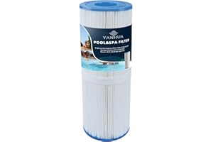 YANHUA Spa Filters for Hot Tub Filter Replacement for PRB50-IN,for Unicel C-4950, for Filbur FC-2390, for Darlly SC706, for 50 sq. ft. Hot Tub Filter Cartridge (PRB50-1PCS)