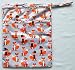 Wet Dry Bag Baby Cloth Diaper Nappy Bag Reusable with Two Zippered Pockets (Fox)