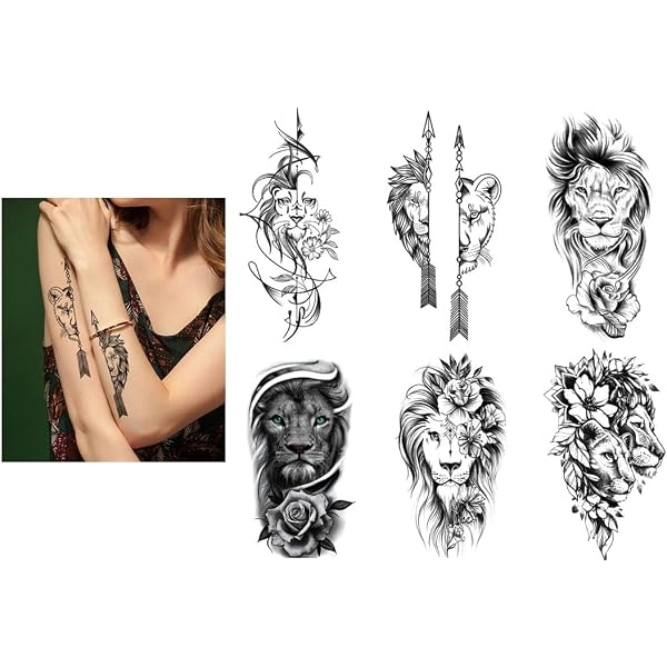 Forever Never Temporäre Tattoos – Blütenzweig, Halten Bis Zu 2 Wochen, Vegan & Wasserfest