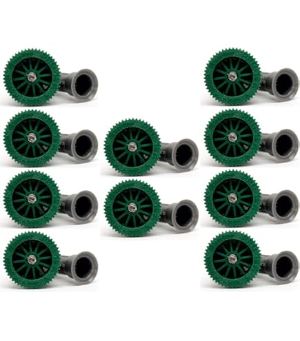 Ugelli Irrigazione Hunter Ugelli Per Irrigazione Hunter - Portata 4,60 M, Regolabili 0-360°, Filettatura Femmina, Confezione Da 5 Ugelli Diffusori Regolabili