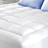 Mattress Topper Cloud-Soft Comfort &ndash; Ultra-Soft and Breathable Cotton &ndash; 180 x 200 cm, Extra Deep