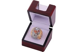 NVeeus All Previous Champion Ring Replica for Fans, Friends and Family, Birthday Collection Gift, T Display Box/2019 Chiefs