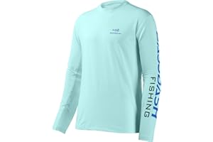 Bassdash Angeln T-Shirt Fishing Langarm Wasser UPF 50+ Shirt Rashguard Angelbekleidung UV Sonnenschutz