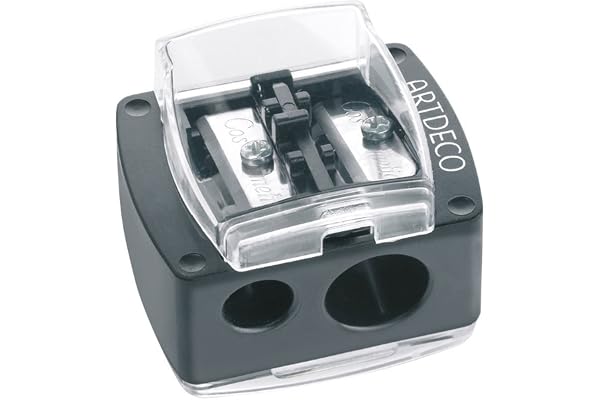 ARTDECO Sharpener Duo – dubbel pennvässare för kajal, eyeliner, kamouflagestick och mycket mer – 1 styck