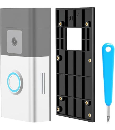 2 Batteries Rechargeables Pour Ring Doorbell & Cam - 6040 MAh Avec Station De Charge - Compatible Video Doorbell 2/3/4, Stick Up Cam, Spotlight Cam