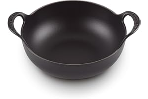Le Creuset Casseruola Balti in ghisa vetrificata, diameter 24 cm, Nero Matt, 20142240000460
